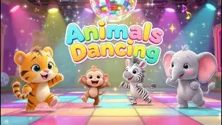 Happy Animals Dance Show | 3D Cute Cartoon | Funny Dancing Animals
