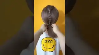 Hair 🎀 tutorial 💘#fyp #fypシ #girlhairstyle #hairstyle #summerhair #hairtutorial #hairbow #Shorts