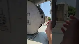 Ringing a WCH Mechanical bell on West Third Street lift bridge