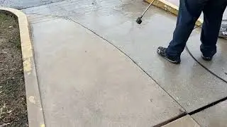 Driveway Cleaning Transformation in San Antonio