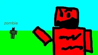 a cool zombie sighting in a Roblox ragdoll game