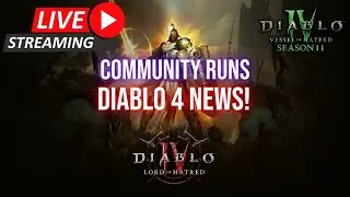 News! | Barbarian Farming! Community Runs !level #DiabloIV #Diablopartner