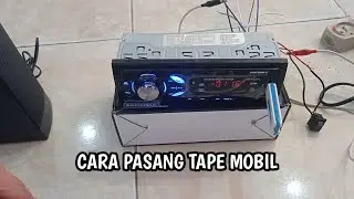 cara pasang tape mobil