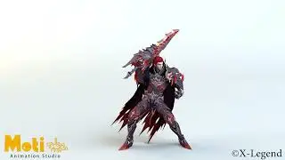 Giant sword gameplay animation - Moti Animation Studio