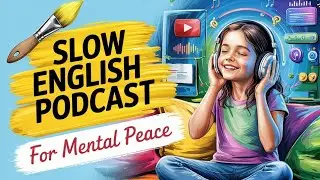 Slow English Podcast for Mental Peace | Calm Your Mind, Relax & Think Positively