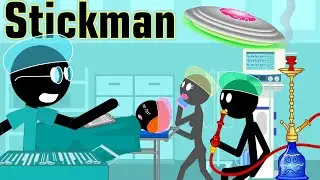 Stickman mentalist. Dr. Evil clinic
