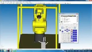 FANUC robot touchup demo1: basic techniques