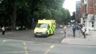 London Ambulance Service - Mercedes Sprinter Baby Transfer Ambulance On Emergency Call