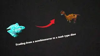 I traded up from a noobasaurus to a tank type dinosaur in #ug part 1