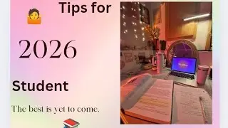 Tips for 2026 students 🌈/glow up🌸/confidence 🎀/studying 📚