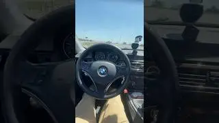Merging onto the highway in the 335 #bmw #335 #6speed