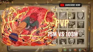Ninja Duel Legend/Six Paths Legend Naruto game - PVP 75m vs 103m
