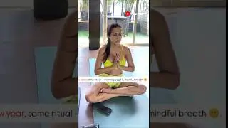 🧘🏻 Malaika Arora Doing Meditation😍 #malaikaarora #bollywood #yoga #workout #shorts | Filmyaa