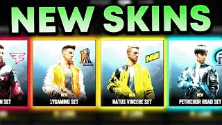 ARE THEY WORTH THIS ? | NAVI x FAZE x PETRICHOR ROAD x 17GAMING PUBG ESPORTS SKINS