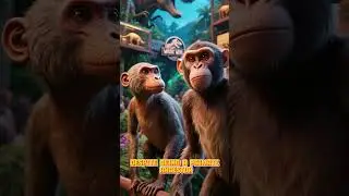 The First Primates 🐒 How Our Earliest Relatives Began Their Journey in  Trees 🌳✨ #jurassicjuniors68