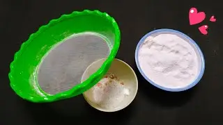 How to Make White & Bright Rangoli Powder at Home ? | Beginners | Kolam | Rangoli | Kolam with Dots