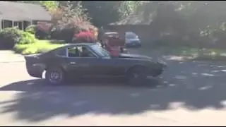 260z s30 drift build first drive