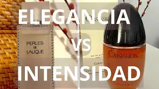 ⭐Perles de Lalique y Obsession de Calvin Klein Mi primera reseña de perfumes | Comparativa real