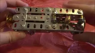 Meccano compact 3-speed and reverse gearbox with authentic 
