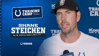 Shane Steichen Training Camp Media Availability : August 10