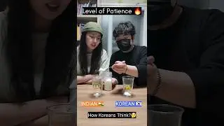 HOW GOD MADE INDIAN🇮🇳 VS KOREAN🇰🇷 #foreignersinindia #koreaindia