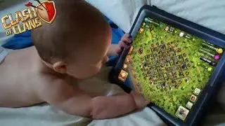 My Brother Falls Asleep While Playing Clash of Clans | COC Addiction