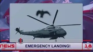 Trump&rsquo;s Helicopter Forced Down in Emergency Landing in UK
