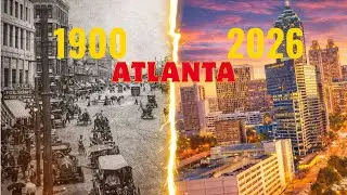 Atlanta 1900 vs 2026 | How a Southern Railroad Town Became a Global City