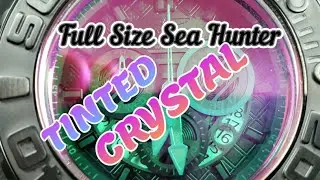 INVICTA TINTED CRYSTAL SEA HUNTER 32646 SHOW AND TELL