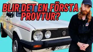 VW Golf caddy MK1 GT - felsöker kallstartsspridare och fixar bränslepumpsrelä - kan vi köra den?