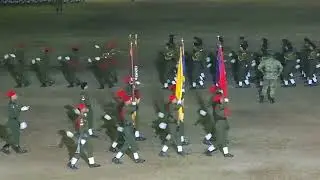 Maldives National Cadet Corps practice parade