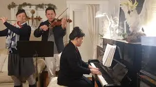 Come, Thou Long Expected Jesus - The Lau Trio (piano, violin, flute)