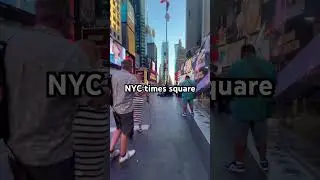 NYC times square #trending #viral #fyp