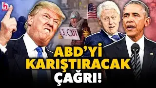 ABD'DE İSYAN DALGASI BAŞLADI! Clinton ve Obama'dan halka 'sokak' çağrısı! Trump bu sözlere köpürecek