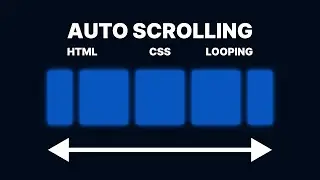 AUTO-SCROLLING slider with LOOPING, HTML & CSS [Source Code]
