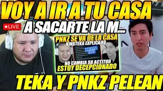 😲TREMENDA BRONCAZA!😲 KINGTEKA Y PNKZ SE PELEAN EN STREAM, SE DICEN DE TODO POR AUDIOS