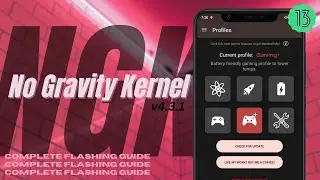 Без Gravity Kernel v4.3.1 | с Poco F1 | Руководство по установке | Производительность при разгоне | TechitEazy