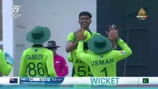  PAKISTAN won by 8 wickets #WORLD CUP #under19  NEZ VS PAK #edit #nature #cricket #cricketlover #cr7