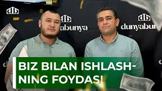 Biz bilan ishlash afzalliklari!