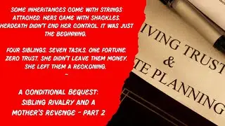 A Conditional Bequest   Sibling Rivalry and a Mothers Revenge Part 2