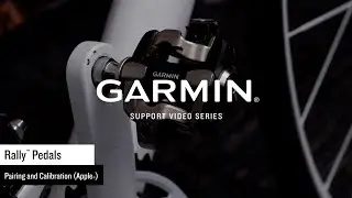 Support: Pairing Rally&trade; Pedals with the Garmin Connect&trade; App (Apple&reg;)