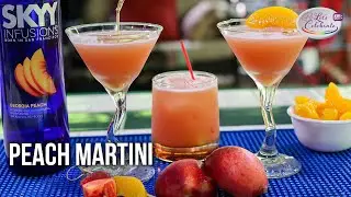The Peach Martini | Summer in a Glass