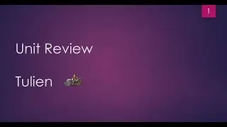 FFBE - Unit Review: Tulien