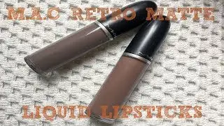 M.A.C Retro Matte Liquid Lipstick - Caf&eacute; au Chic / Simply Smoked