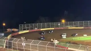Hunt The Front Super Dirt Series late models Heat Races