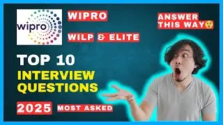 Most Asked😲| Wipro WILP & ELITE Interview Experience 2025 | Wipro Interview Questions & Answers 2025