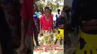 Prophet Charles Blessed..INSTANT MIRACLES 😱              SHE CAN WALK WITHOUT CRUCHES 