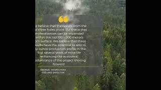 Words From Our CEO: Expanding Potential at Moss Gold Project