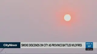 Winnipeg covered in smoke, drought conditions worsen wildfires