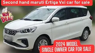 Maruti suzuki ertiga Vxi 2024 new model second hand cars in warangal |9848356533|@vehiclesworld5751 